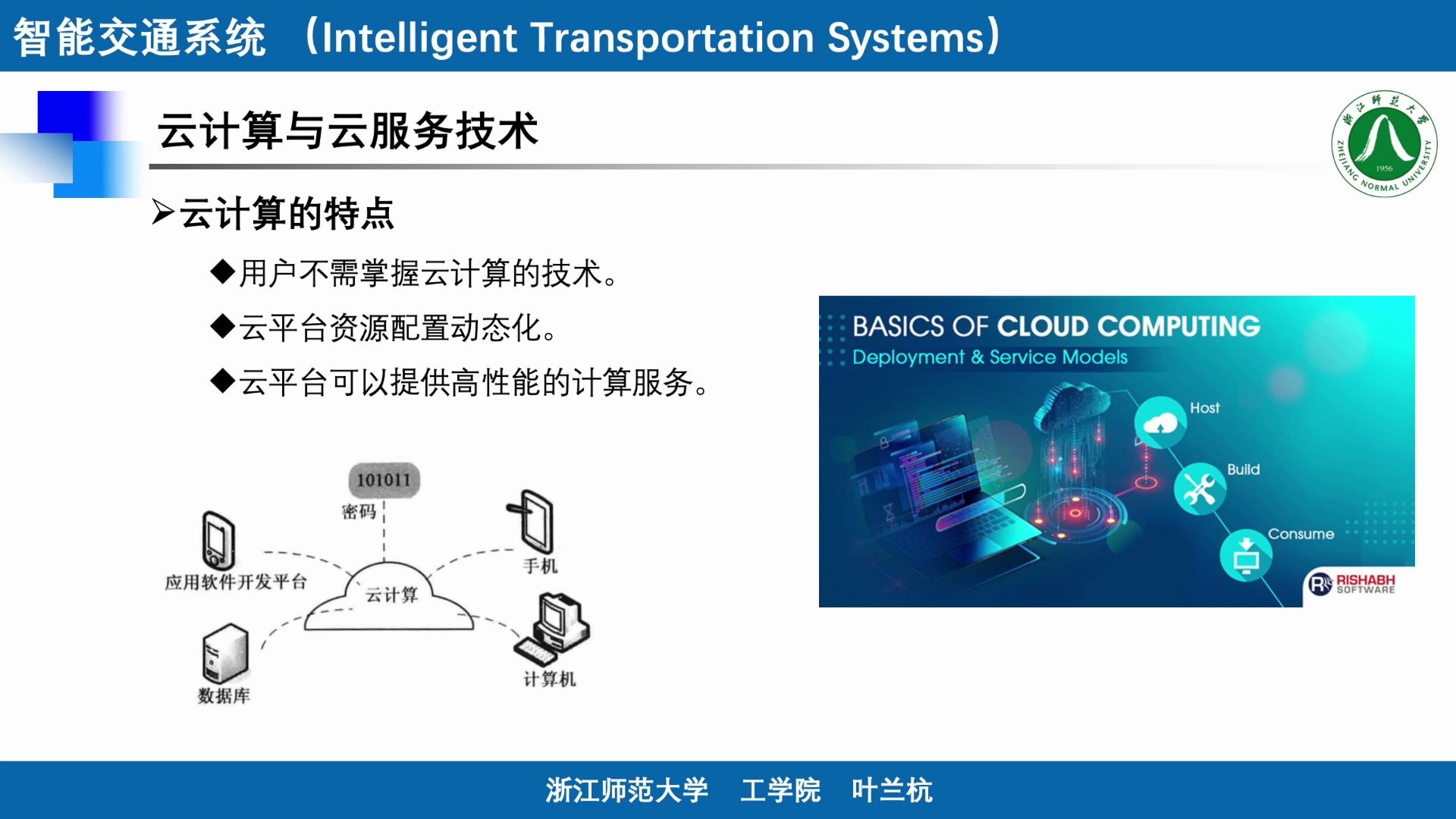 5.5 云计算与云服务技术 《智能交通系统》哔哩哔哩bilibili