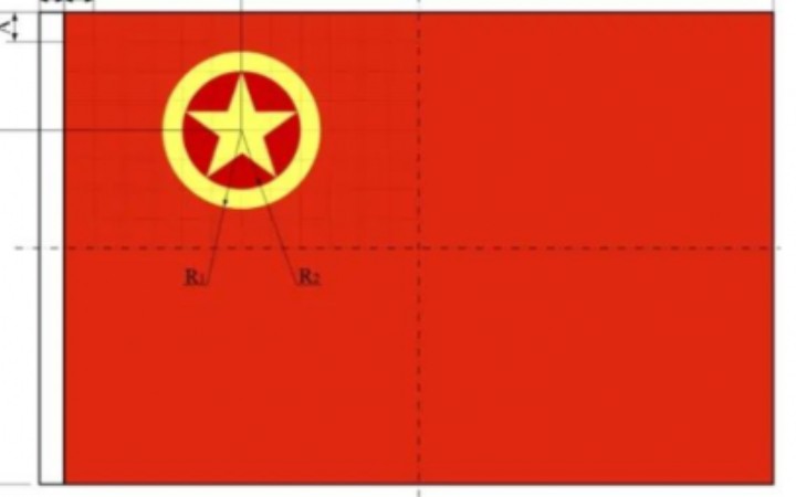 用 GeoGebra 绘制团旗,中国共产主义青年团成立100周年哔哩哔哩bilibili