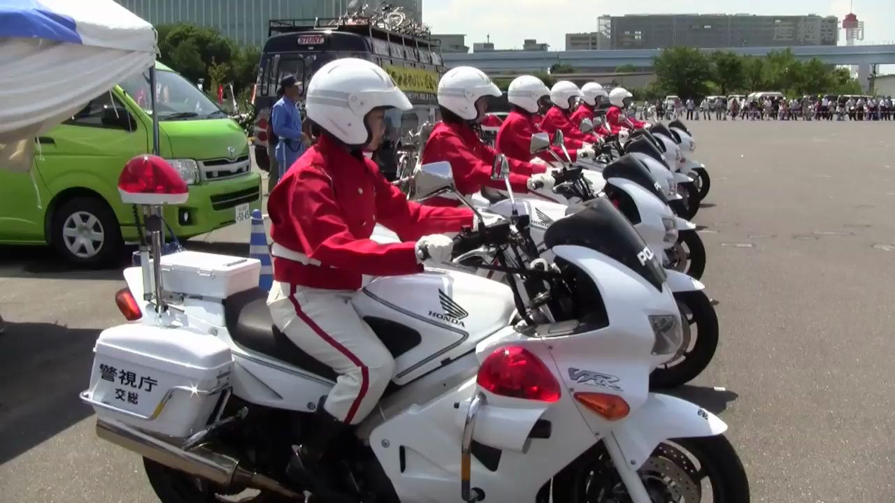 活动作品日本旅游日本警视厅女警机车表演队
