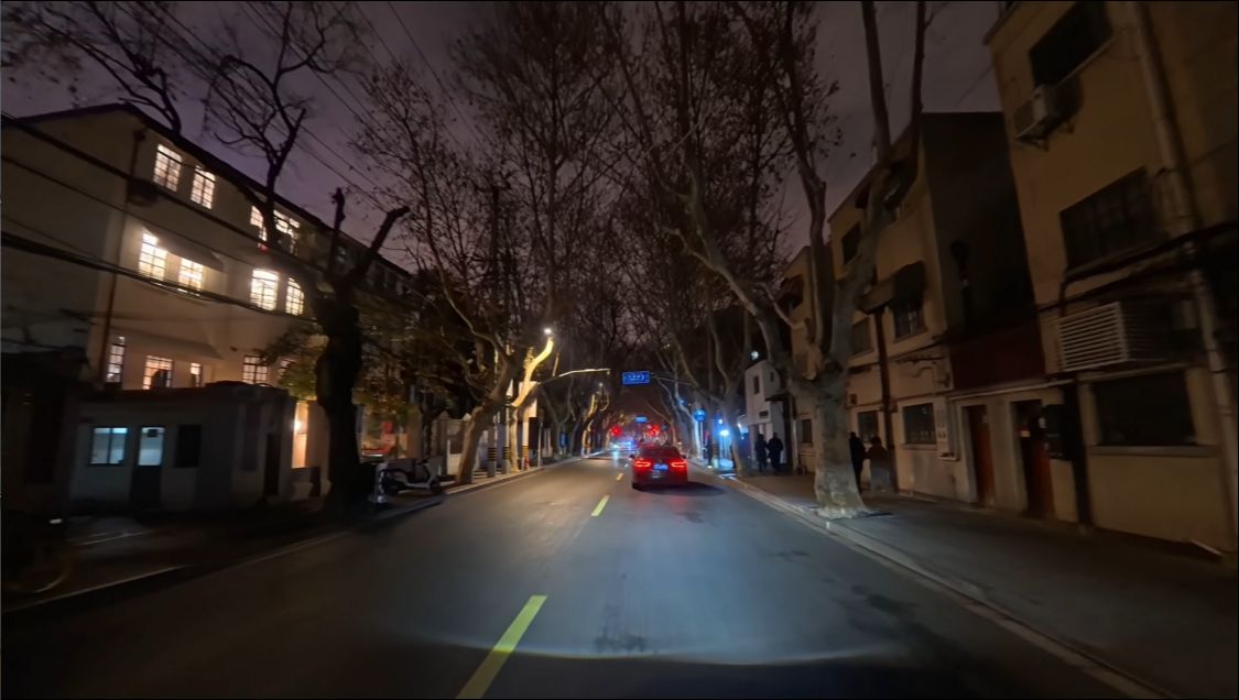 【4K 60FPS】夜晚驾驶在中国上海市中心（2025.1.9）