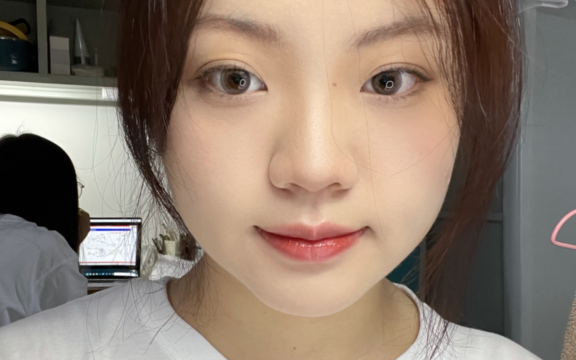 大学生日常化妆vlog|圆脸日常妆|少女感|快速出门妆|伪素颜妆容|新手