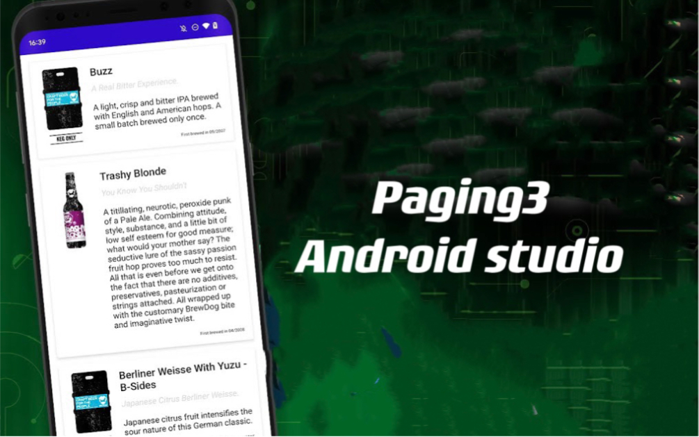 Android studio 使用Paging3 创建滑动item页面 Jetpack compose哔哩哔哩bilibili