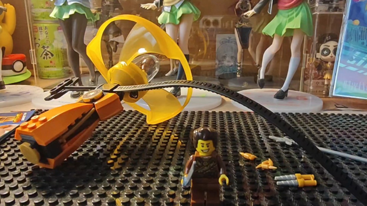 玩出事故了.幻影忍者德高达雷斯飞天旋转术陀螺开箱测评展示