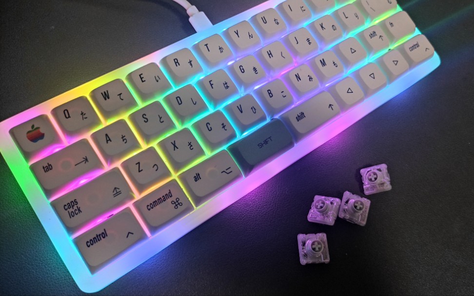 还是熟悉的水滴声 熟悉的樱桃味 樱桃矮银轴 dp43 试打