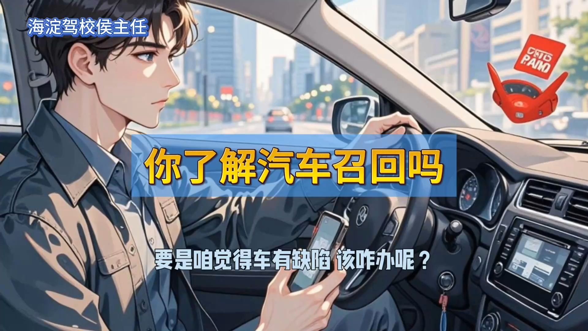 侯主任唠车：你了解汽车召回吗