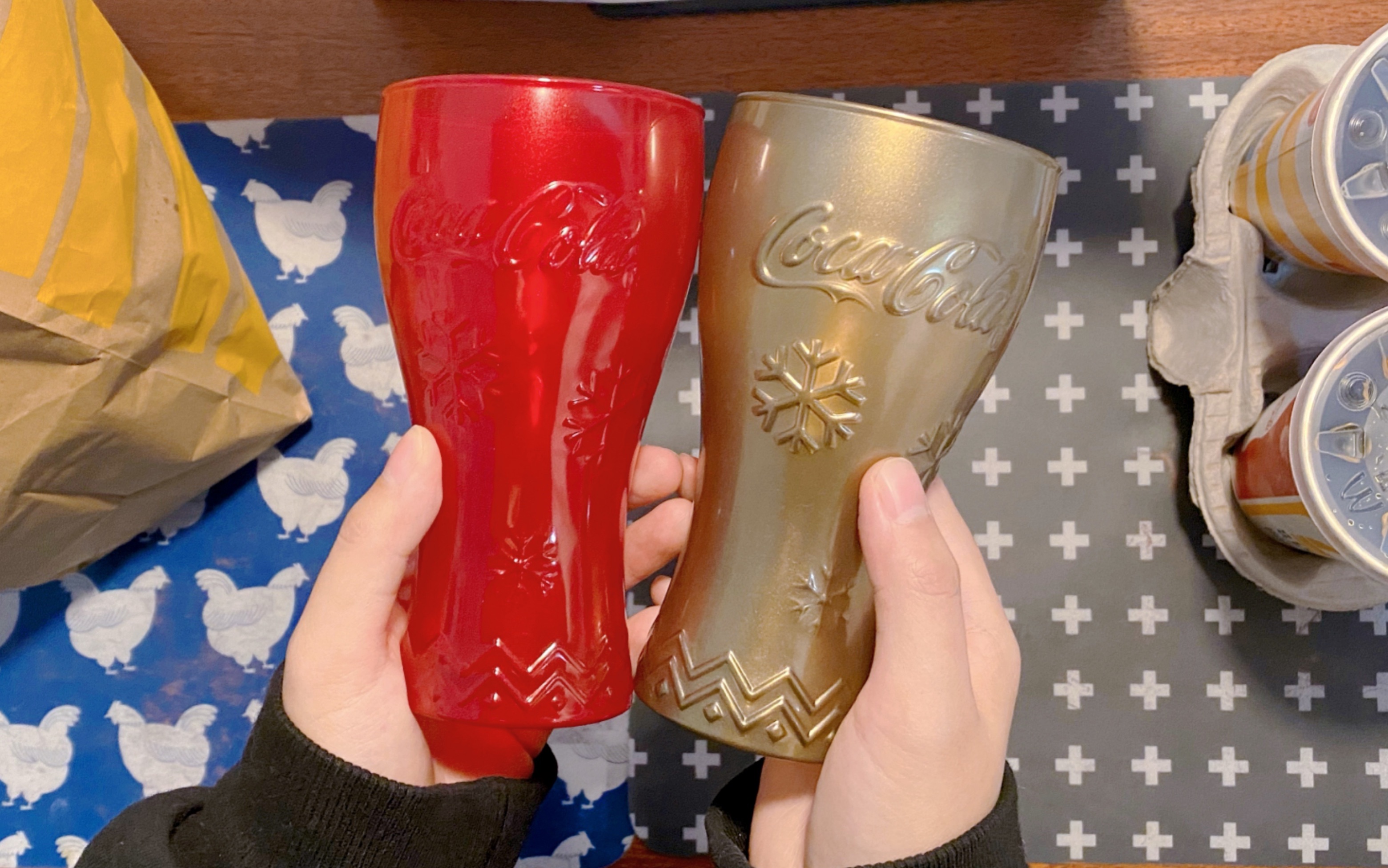 【杯子】德国麦当劳圣诞月的重头戏来了!圣诞款可乐杯!