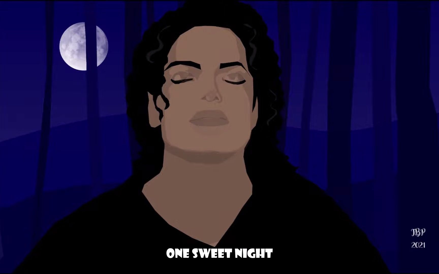 [图]【内嵌歌词字幕】Michael Jackson - Someone In The Dark ( 动画MV)