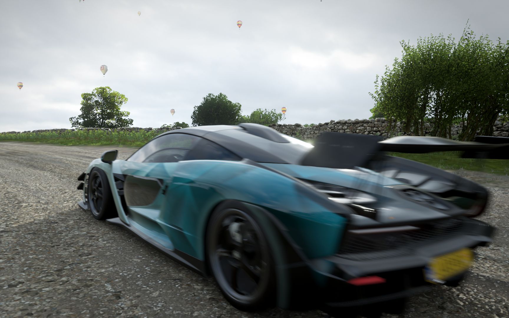 【地平线4】7:43,迈凯伦senna歌利亚环岛_极限竞速地平线4