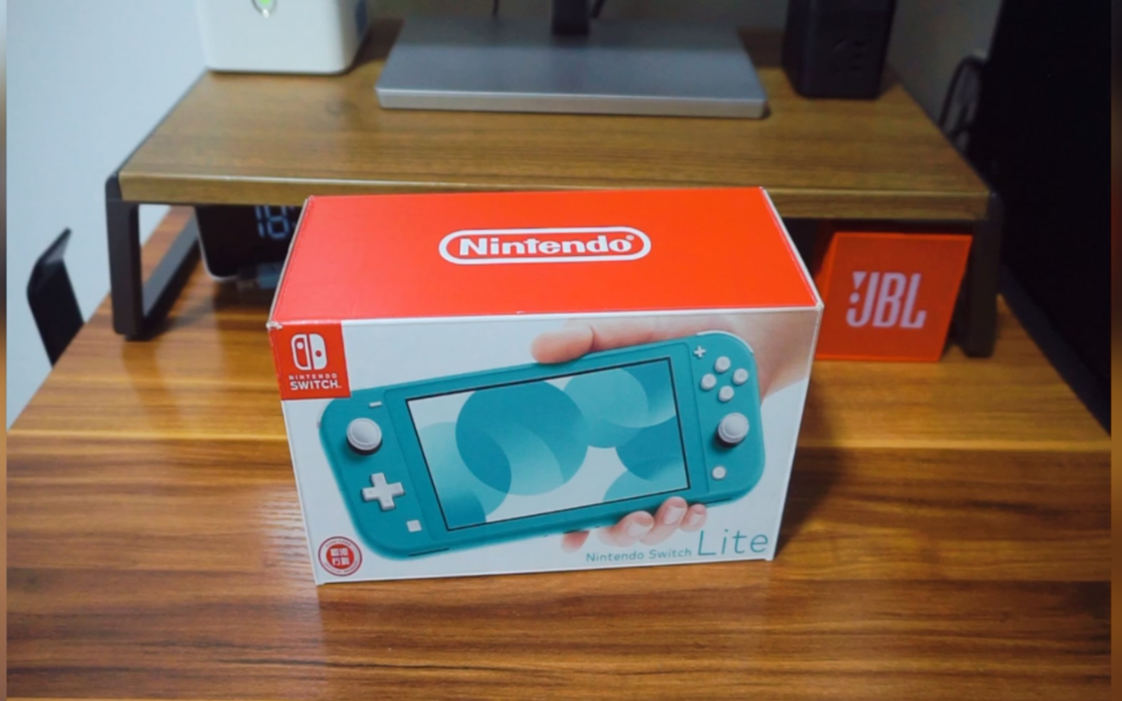 switchlite港版主机简单开箱视频