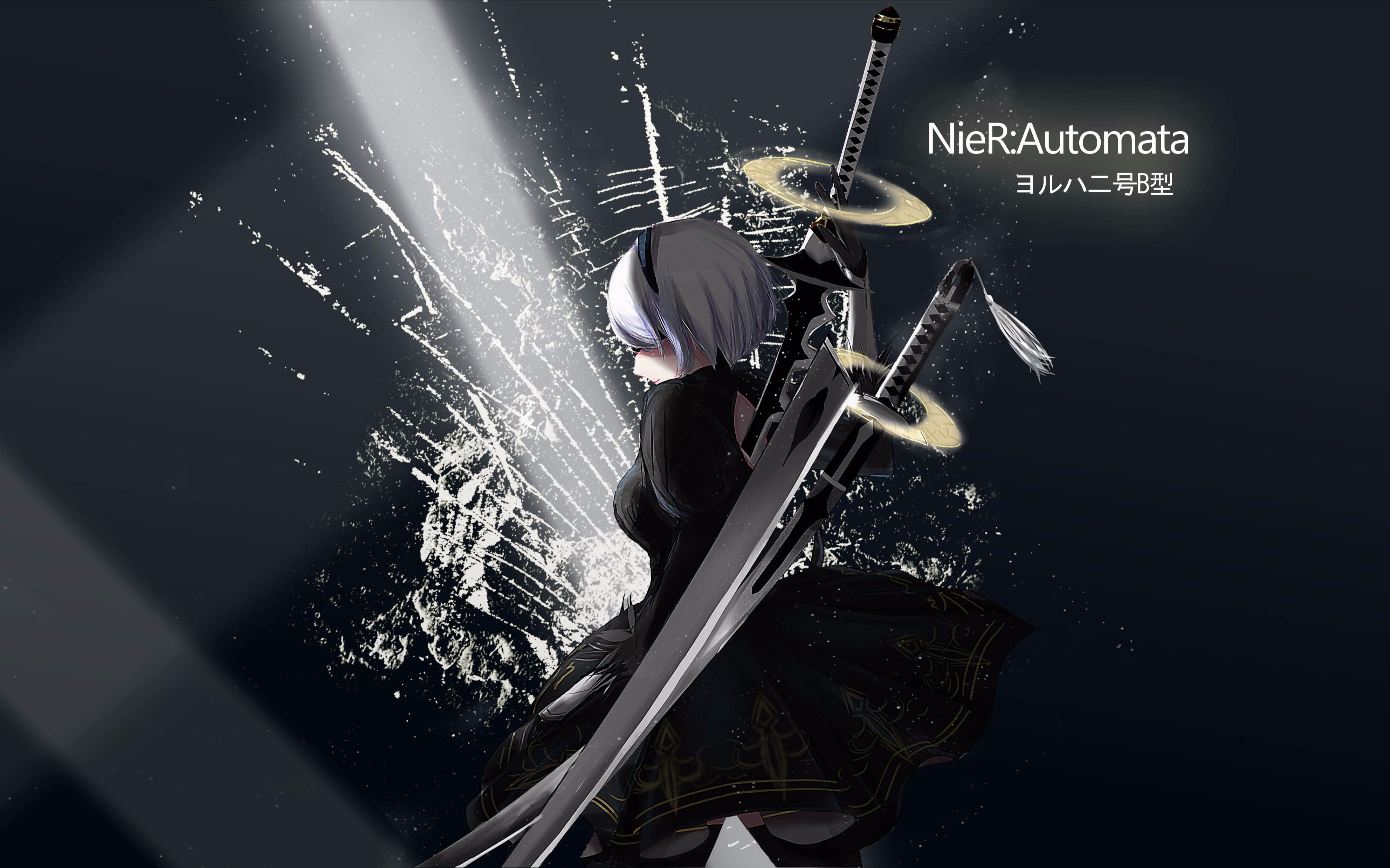 ps4尼尔·机械纪元超手残2b线完结实况p10_单机游戏_游戏_bilibili