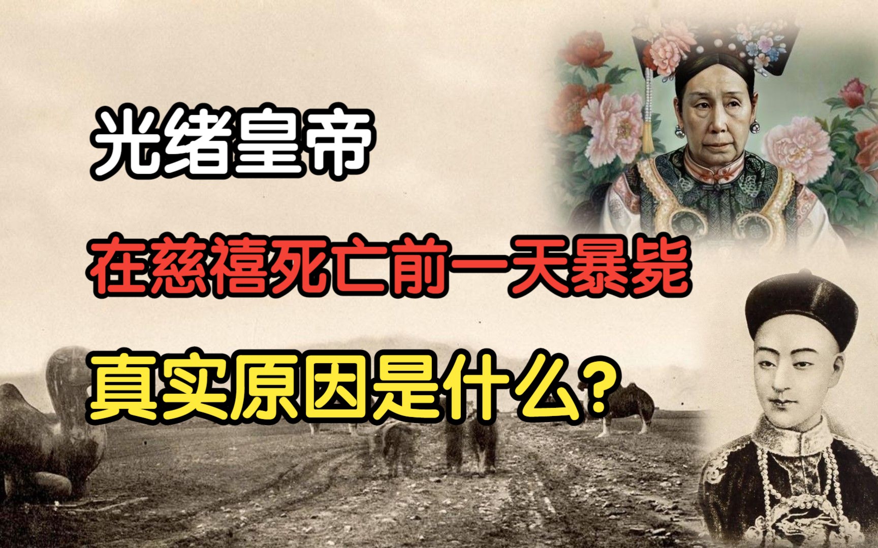 光绪在慈禧死前暴毙,真实死亡原因是什么?