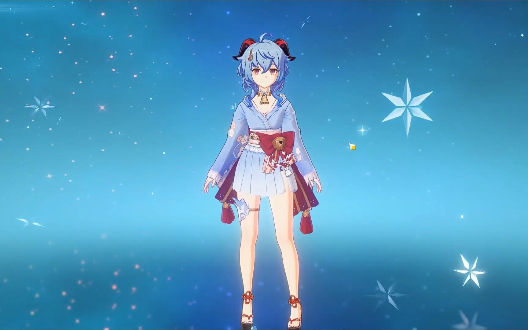 不一样的原神,外网很火的甘雨皮肤