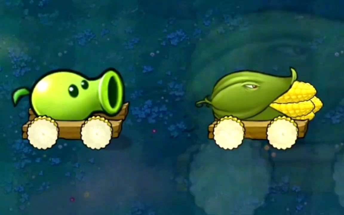 【植物大战僵尸】豌豆加农炮vs超级玉米炮!_杂谈