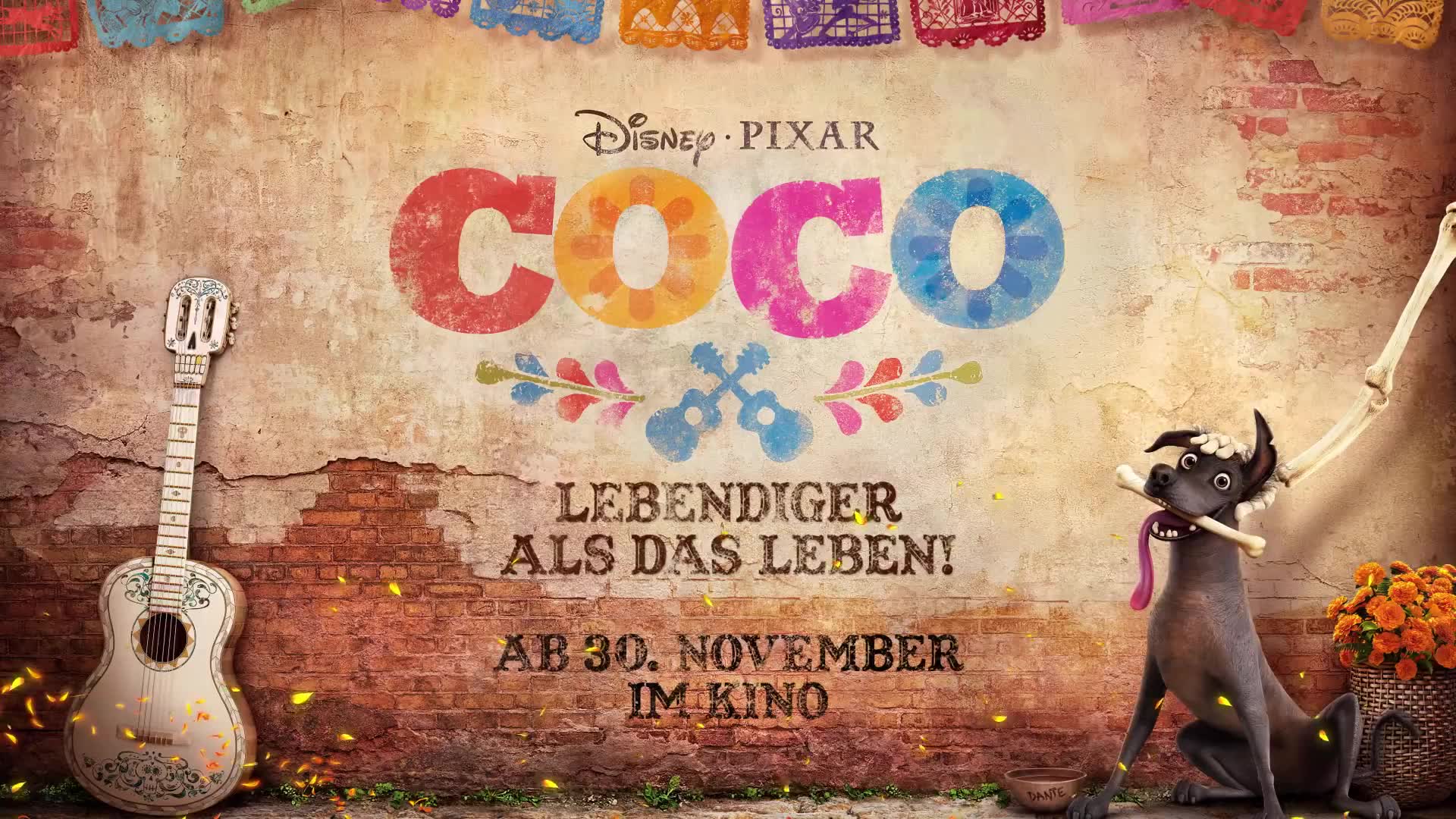 [图]《寻梦环游记/COCO》德语版预告片【德语生肉】