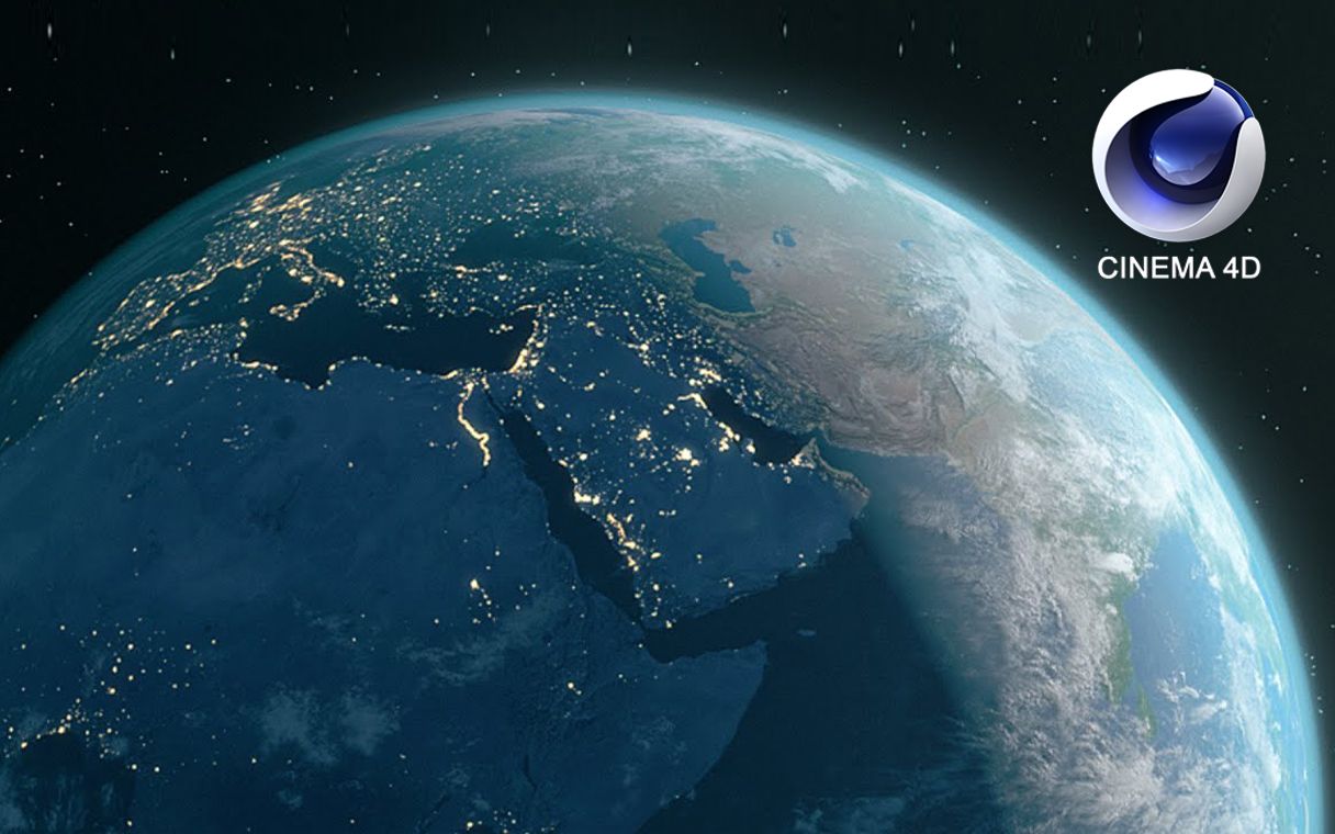 【 真实地球-制作 】cinema 4d教程