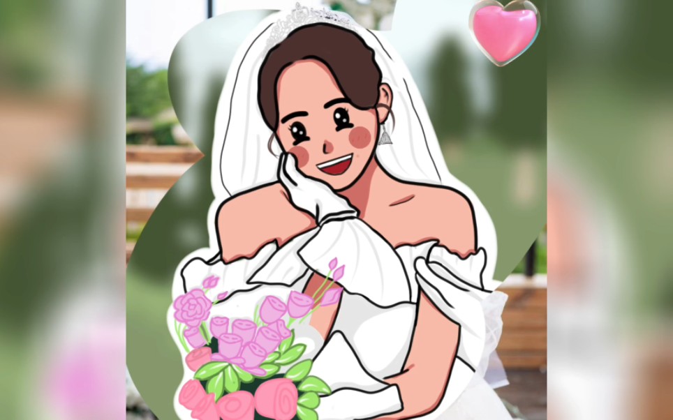 把照片转成漫画,还不错吧!