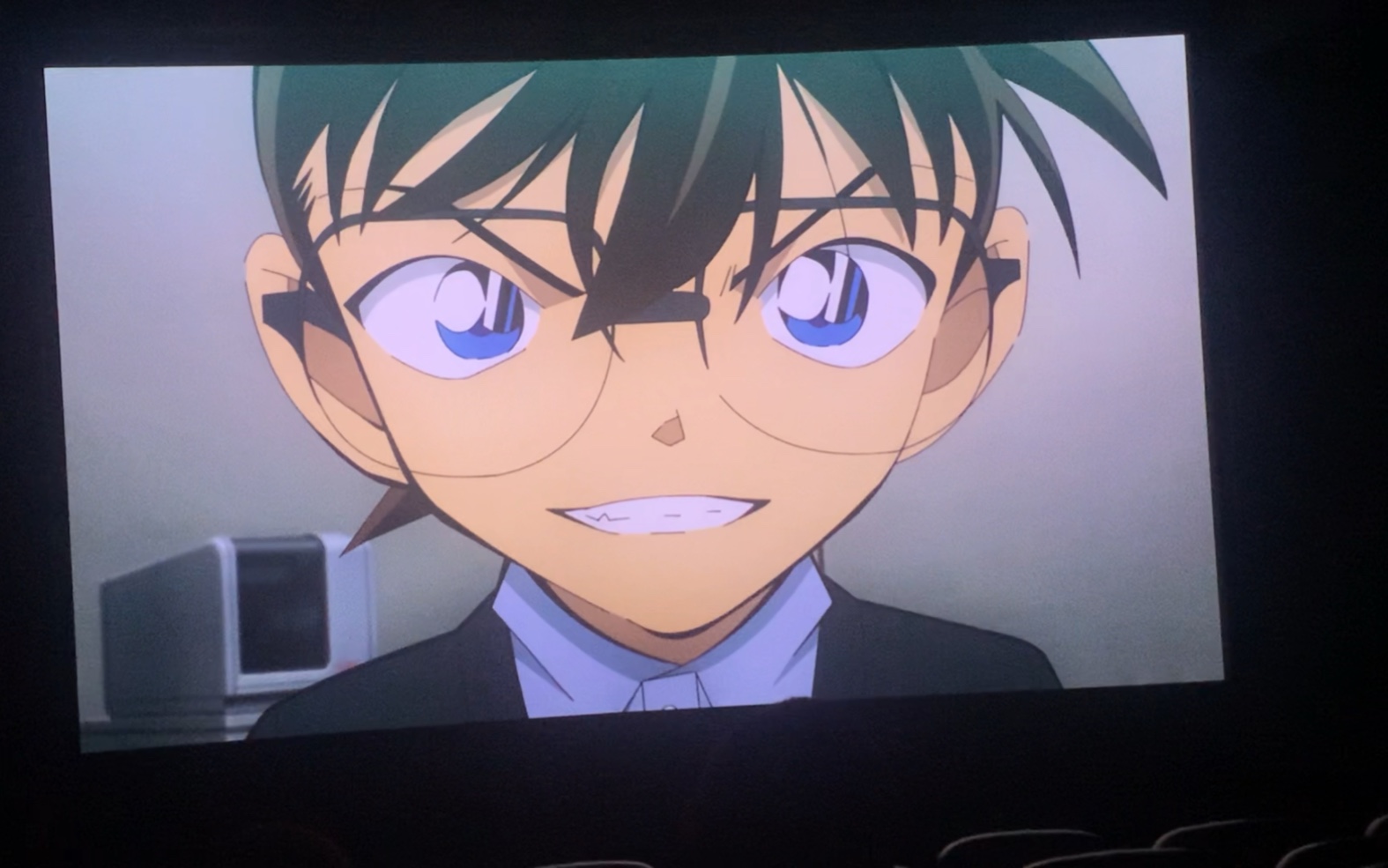 名侦探柯南m26 这笑真帅