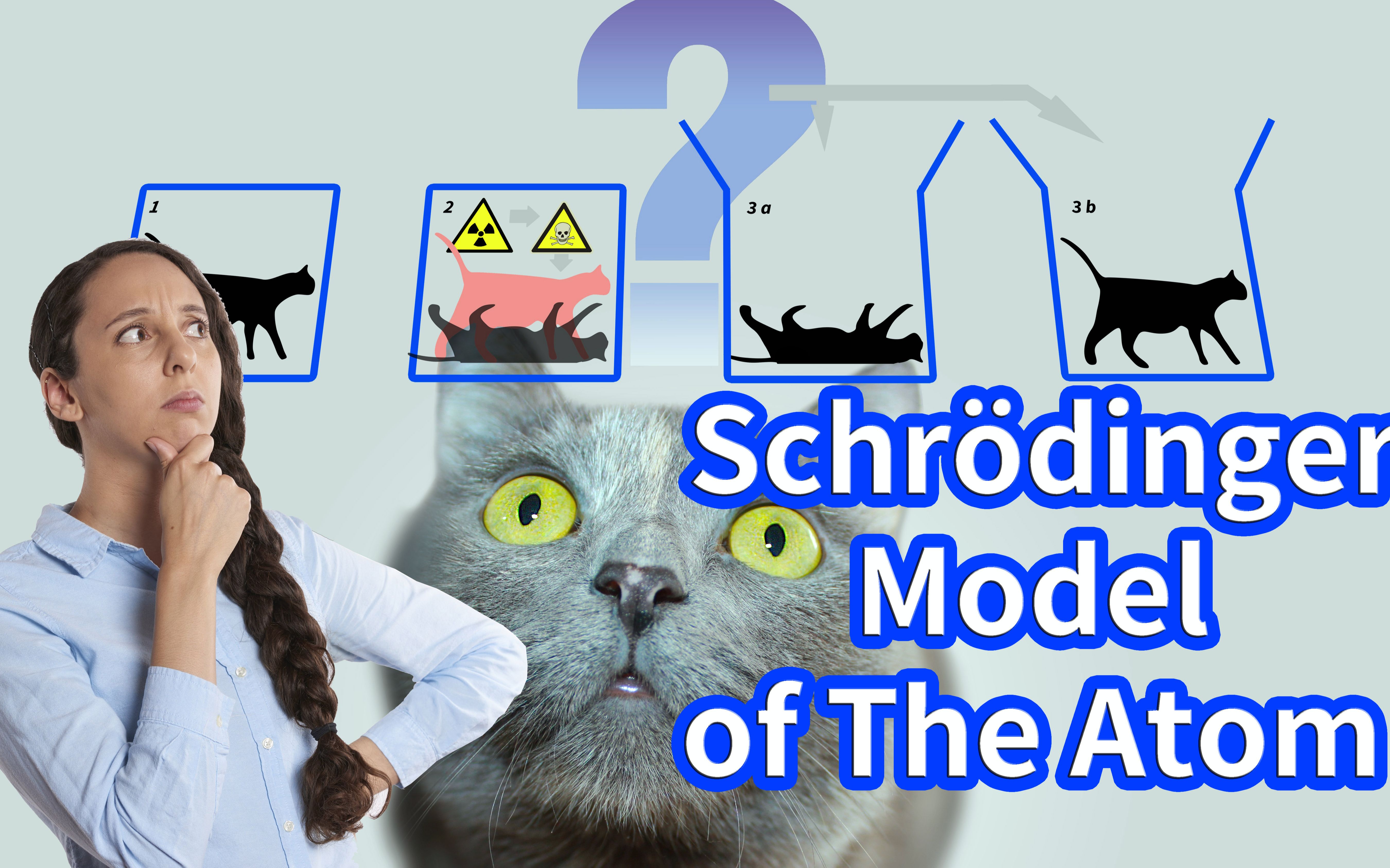 7the schr02dinger model of the atom 薛定谔来了,没带他的猫儿