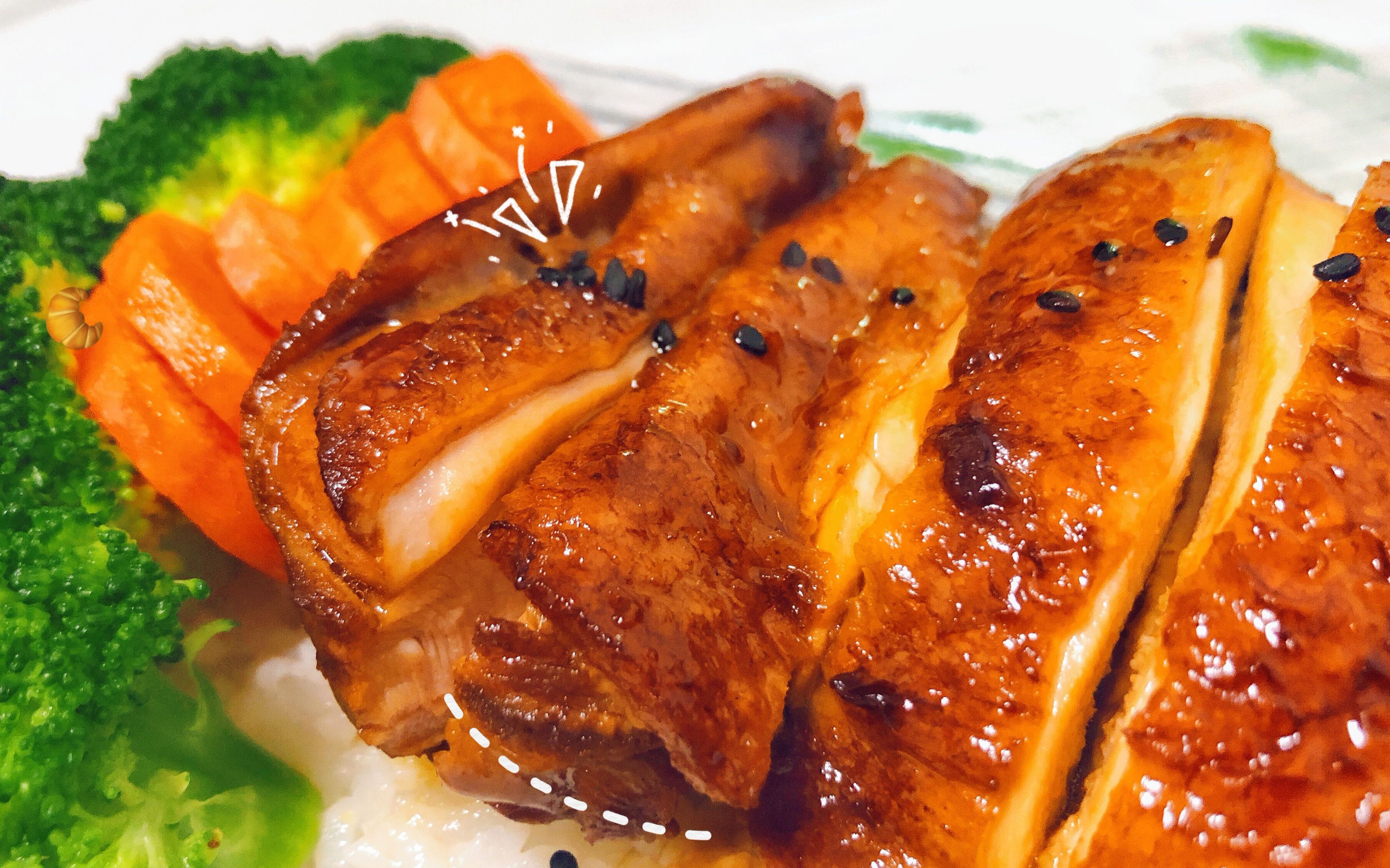 【复工便当之首选】超好吃的照烧鸡腿饭,一看就会!_哔哩哔哩_bilibili