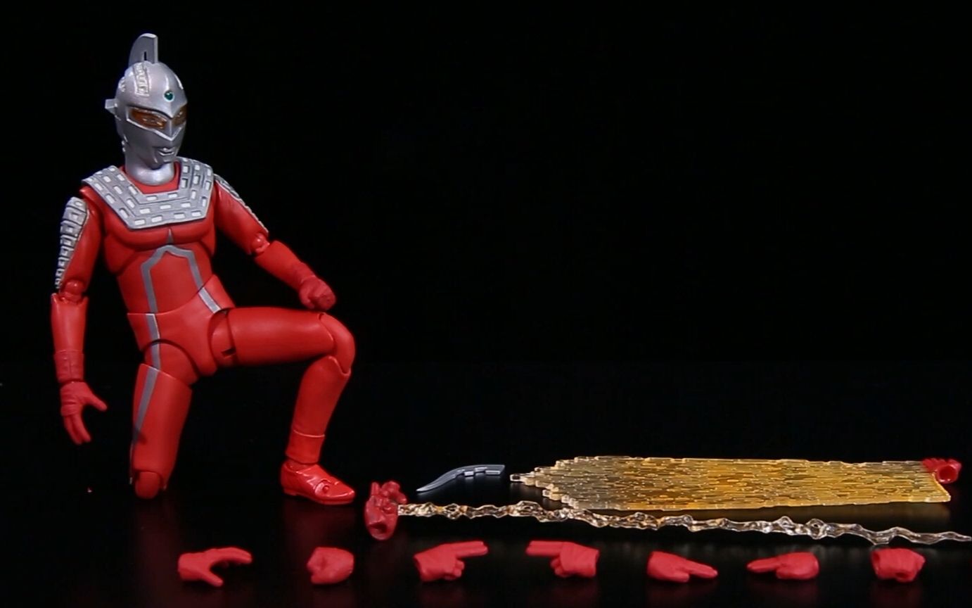 模型手办万代shf系列宇宙英雄之赛文奥特曼