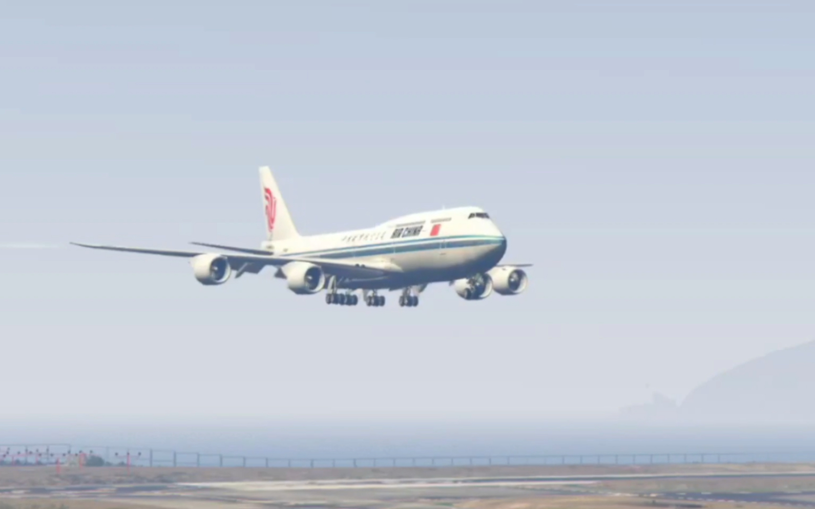 gta5洛圣都国际机场飞机起降拍机合集