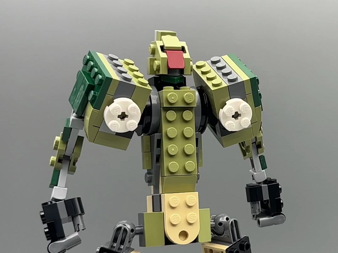 乐高31151套内机甲骨架