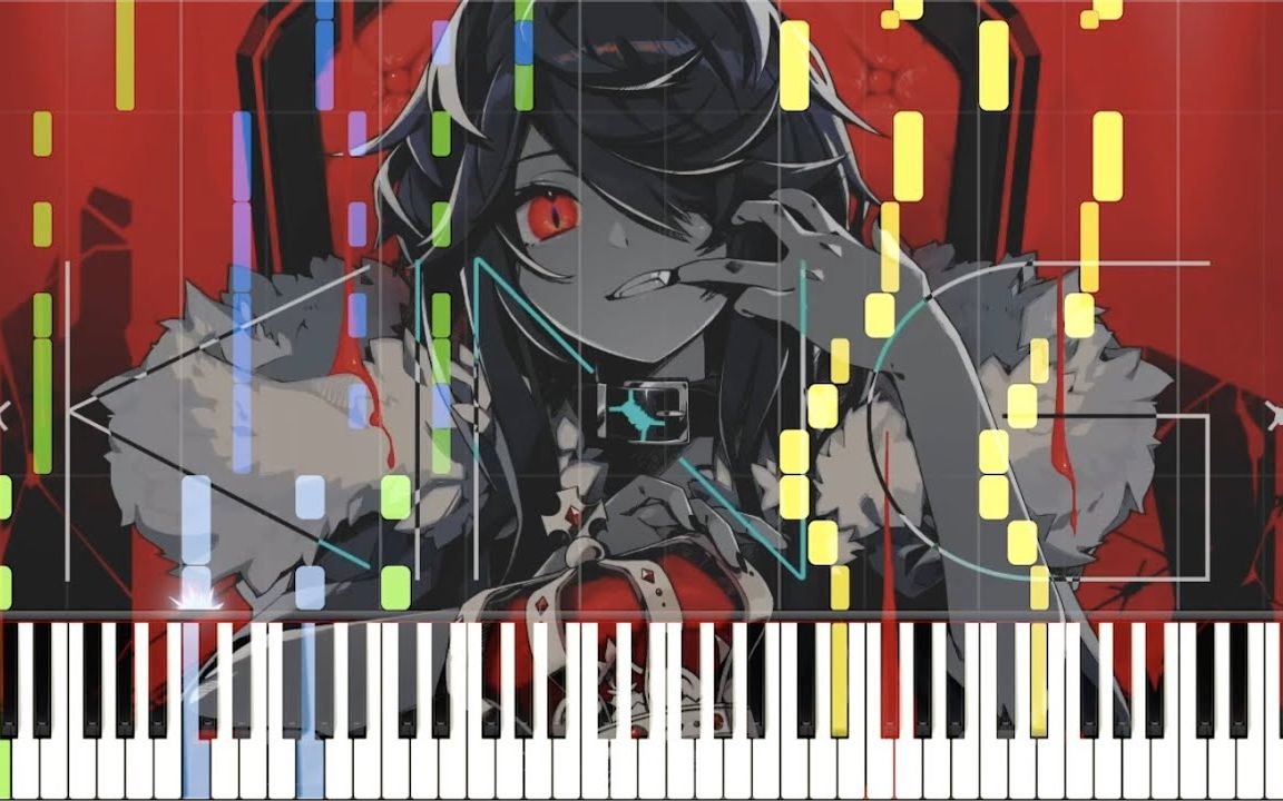 钢琴kingkanariapianotutorial钢琴转录搬运