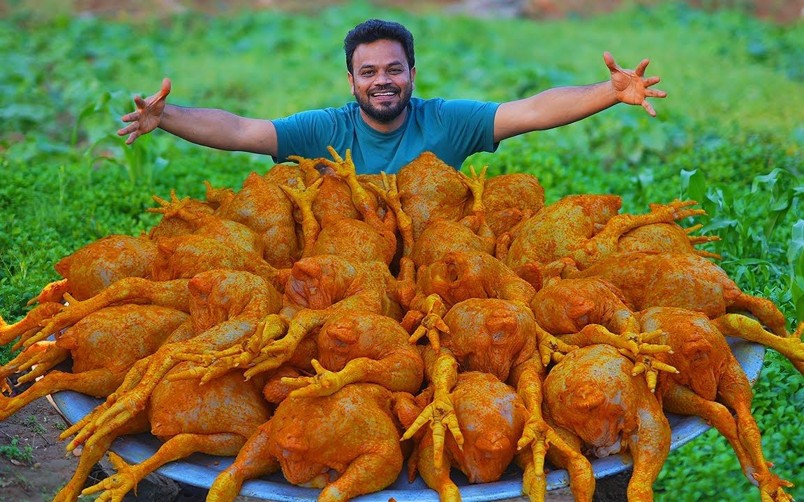 印度美食-炸全鸡