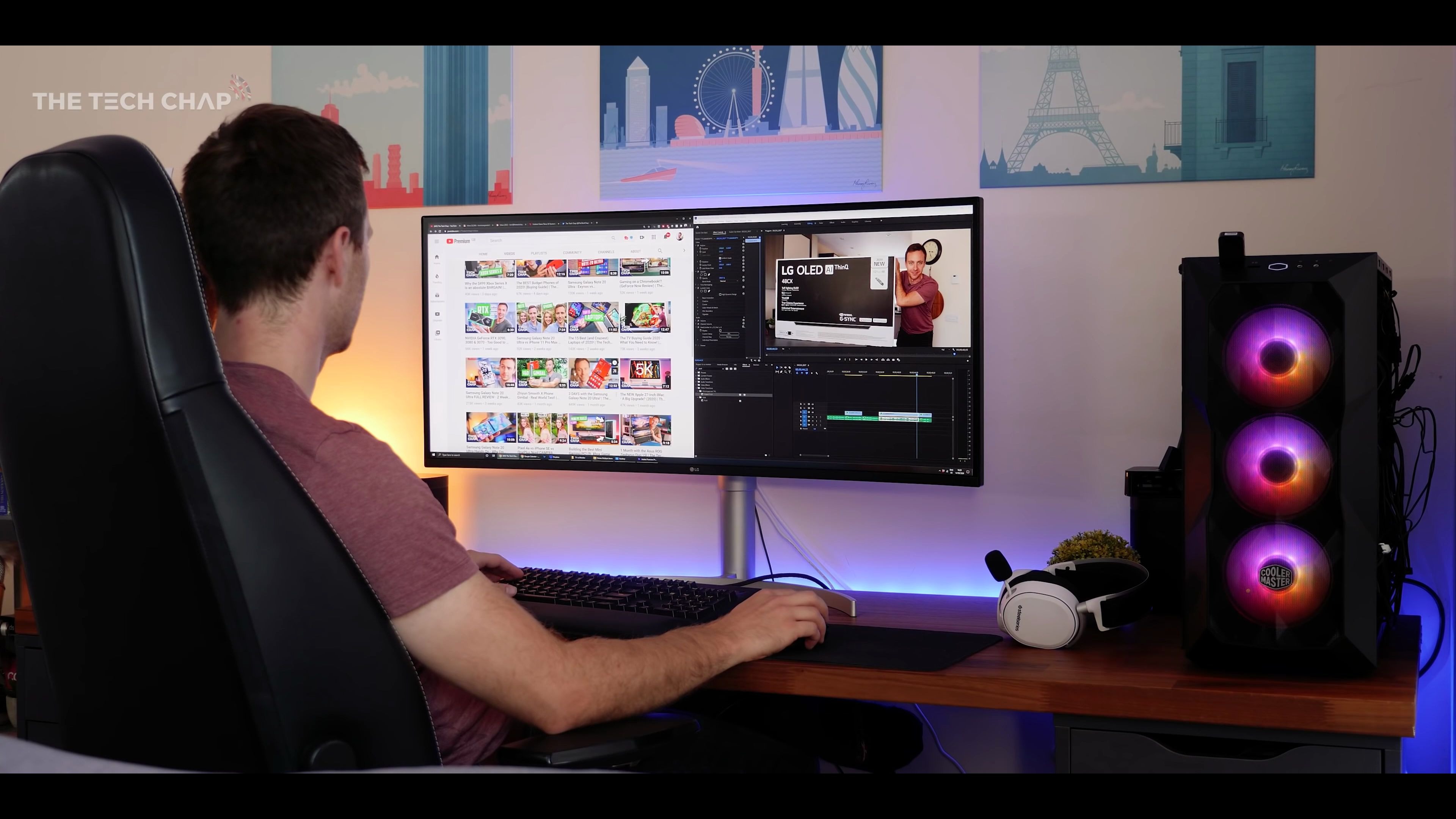 【4K】【油管搬运】【LG CX 48】【The Tech Chap】用LG CX 48 OLED作为电脑显示器哔哩哔哩bilibili