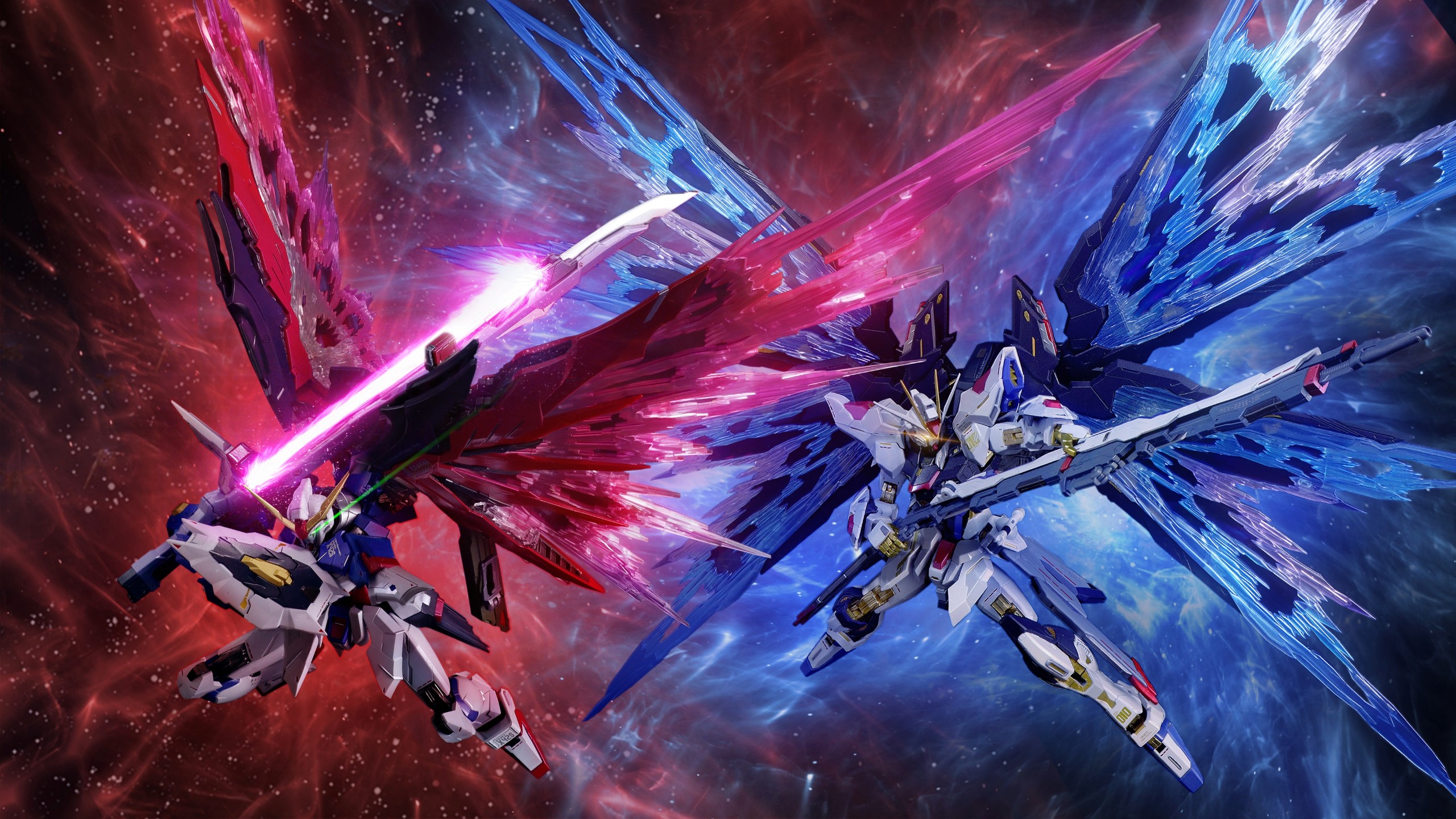 后期练习 mb强袭自由高达&命运高达