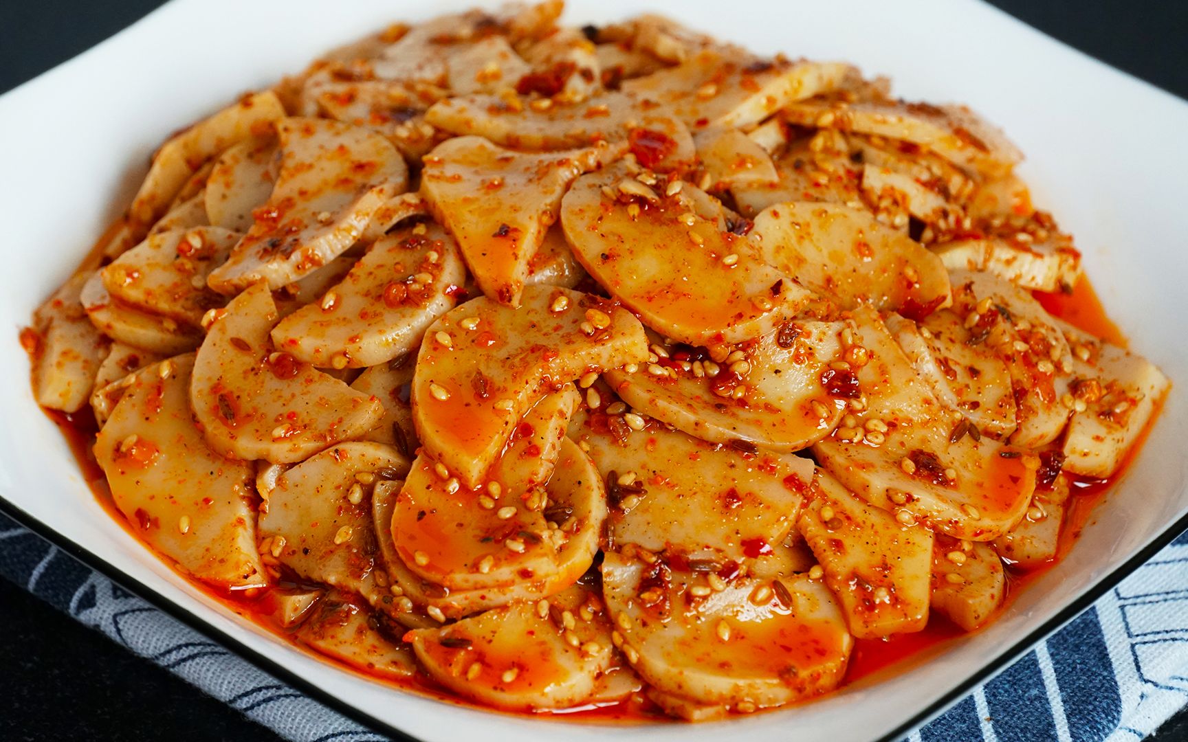 活动  不爱吃杏鲍菇的看过来,教你无敌下酒菜,麻辣鲜香又入味,太解馋