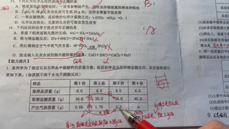 [图]质量守恒定律应用—表格题难题突破