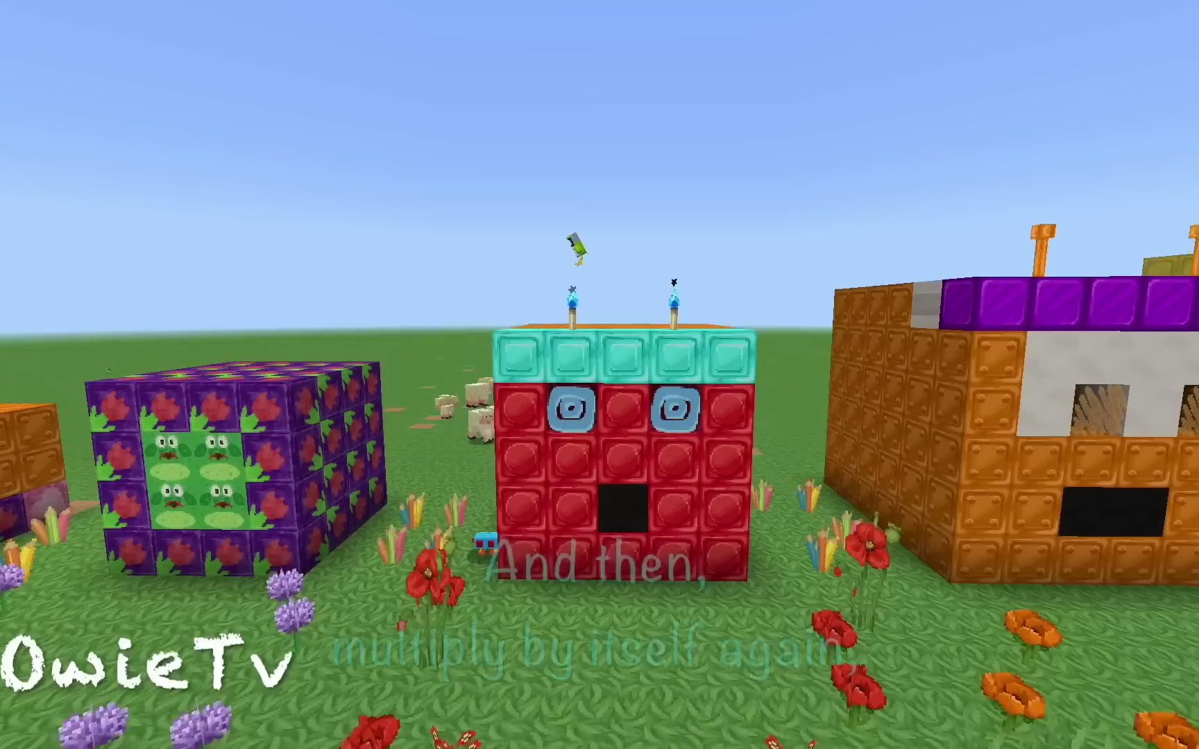 [图]Cube Numbers Song Numberblocks Minecraft - Cube Numbers - Math and Number Songs