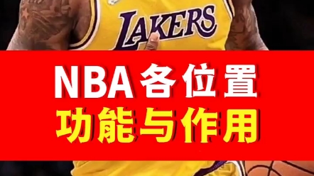 NBA各个位置球员的的职能与作用! #篮球教学#篮球知识哔哩哔哩bilibili