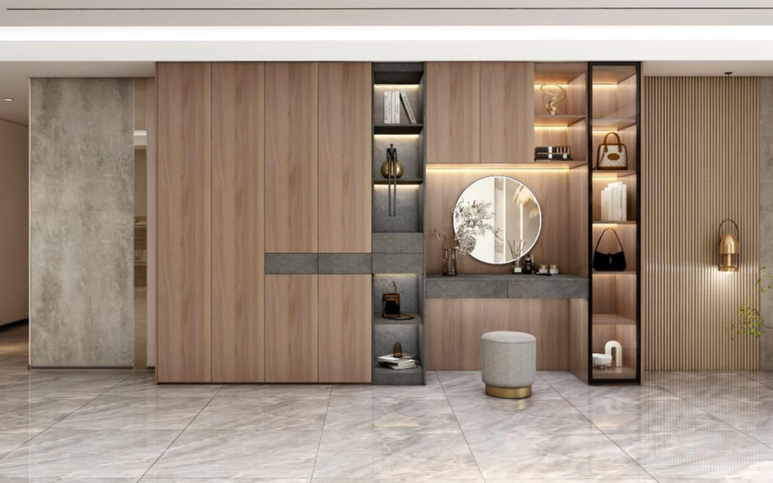 全屋定制原木风,让卧室装出温馨感!摆脱千篇一律,让你一见钟情!