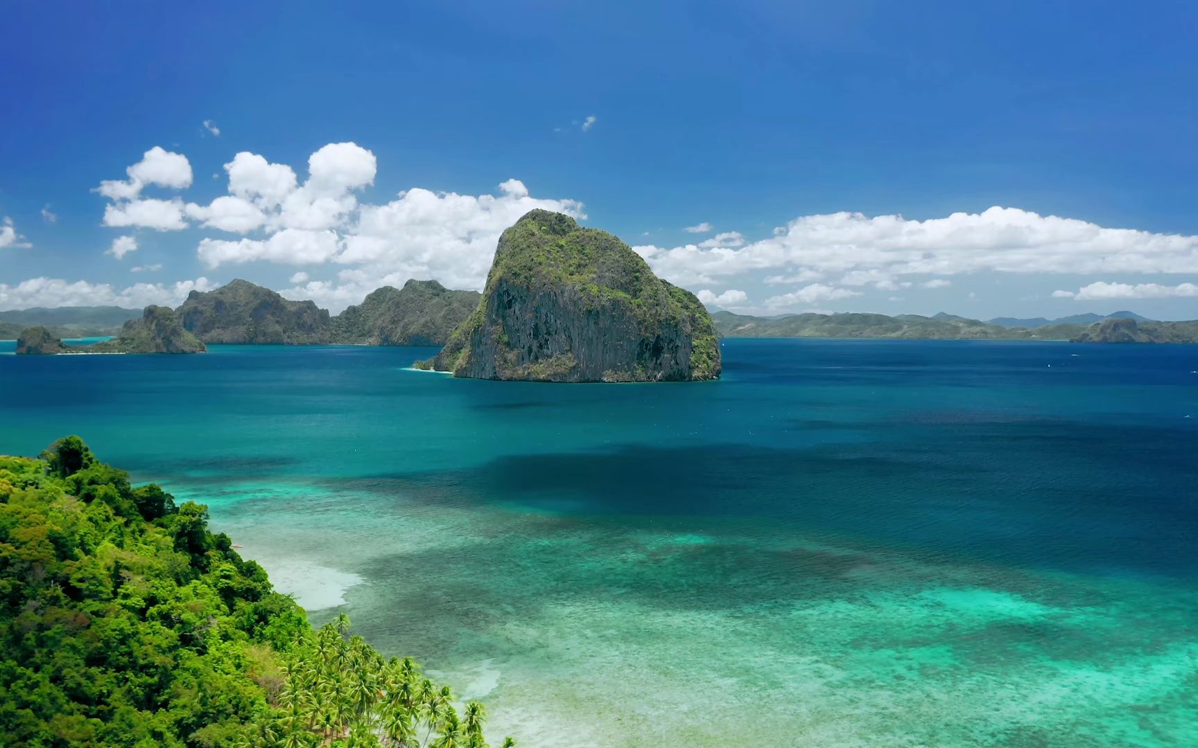 [图]航拍巴拉望-风景秀丽的电影与史诗般的电影音乐 - 4K风景