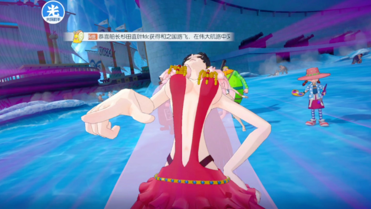 航海王燃烧意志海贼女帝技能展示