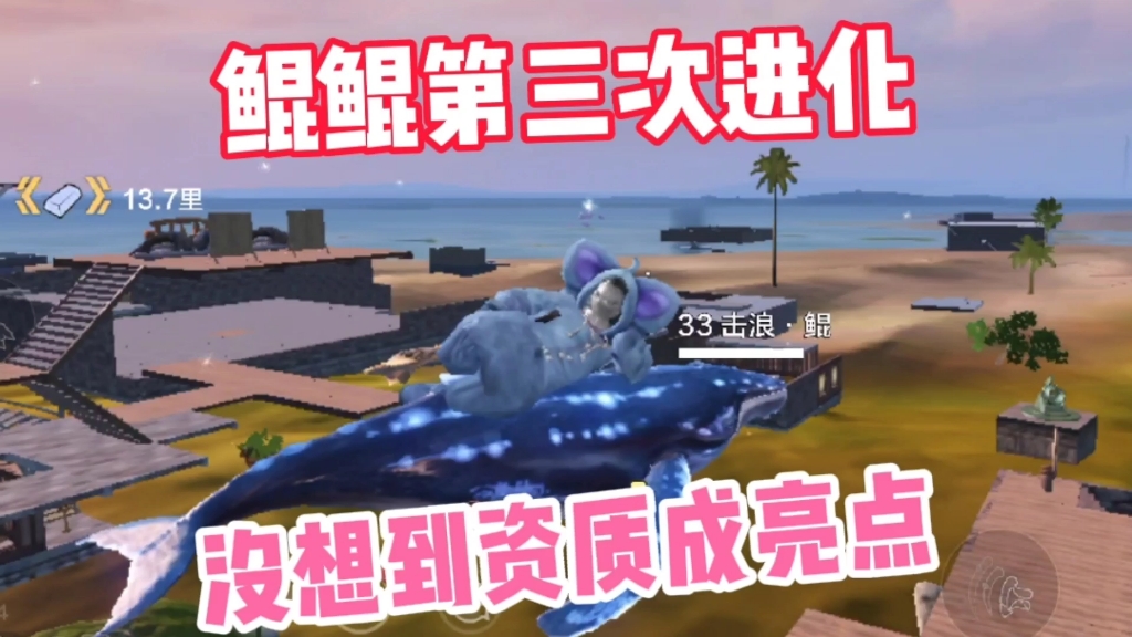 妄想山海鲲鲲的最终进化这次终于能骑了