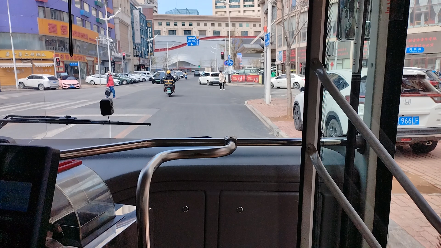 大连公交409路 中山广场→甘北路 全程第一