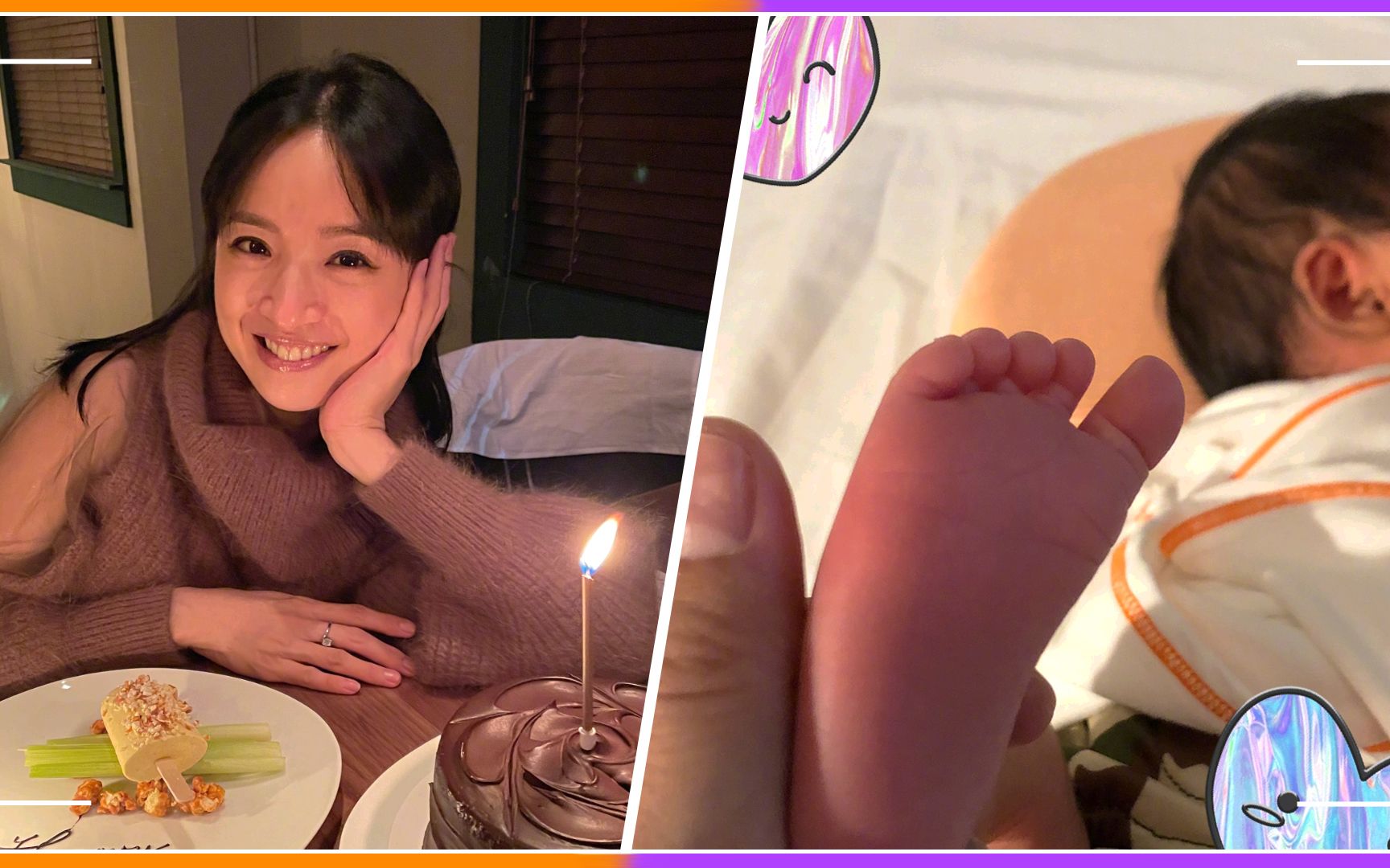 林依晨产后首露面,笑容满面庆39岁生日,甜蜜分享女儿侧脸照哔哩哔哩bilibili