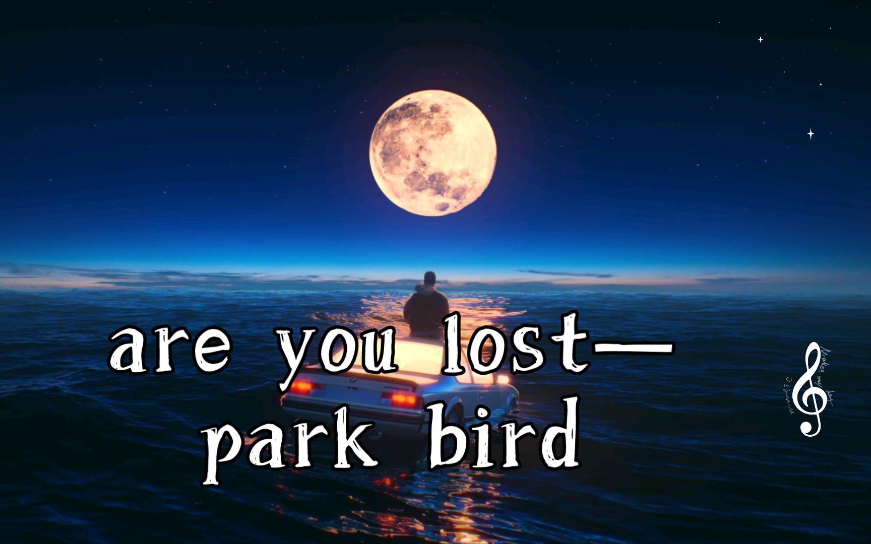 [图]在我毁掉一切前，我以为我在乎的。are you lost—park bird