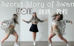 Download Video: 【苏娜】酸酸酸~IZONE幻想日记《secret story of swan》翻跳+教程 | 特效+换装 |仙气十足 超爽踩点| 镜面保姆级中文教程 Suna