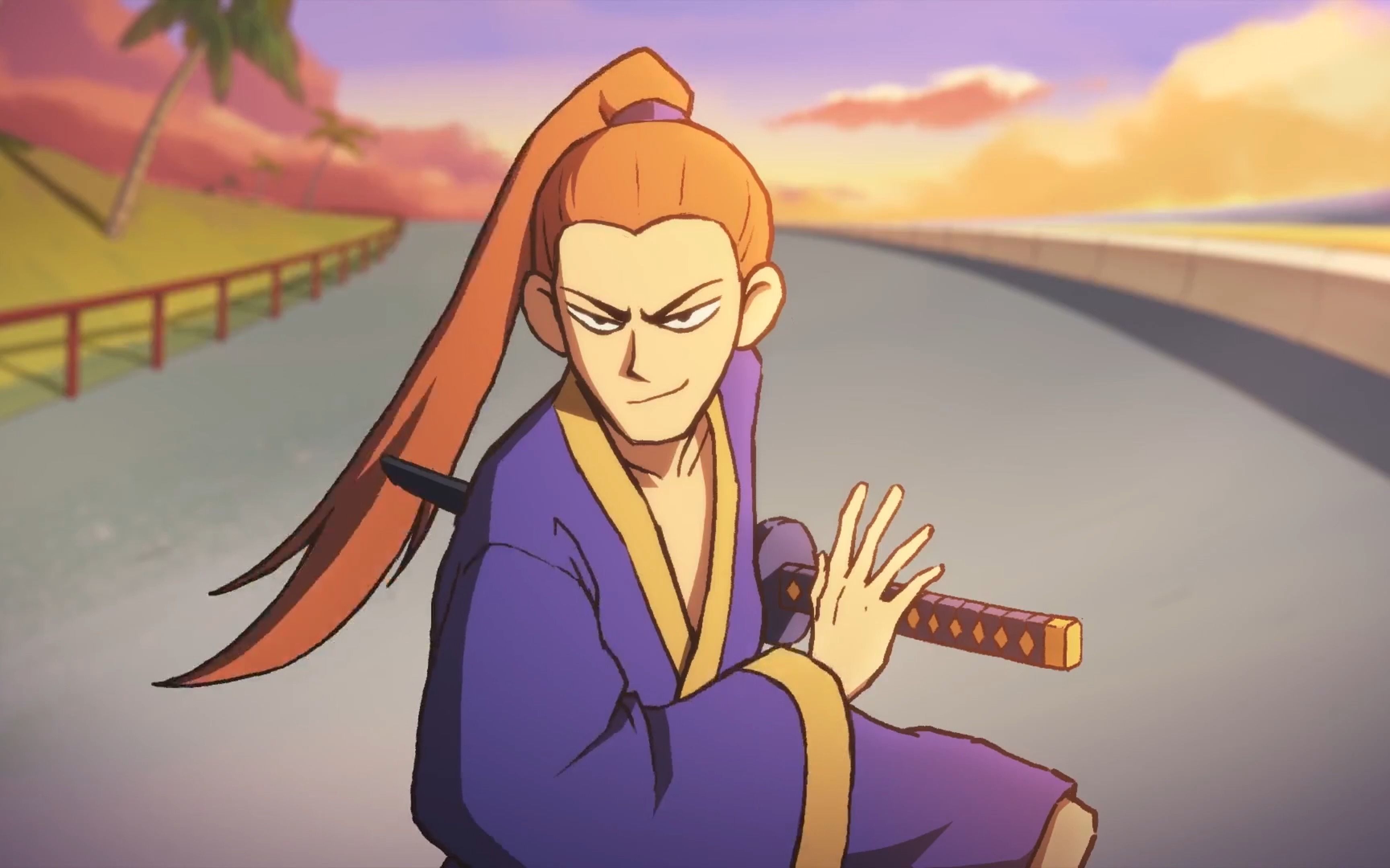 当 春风一郎 想起 他还会 美式居合