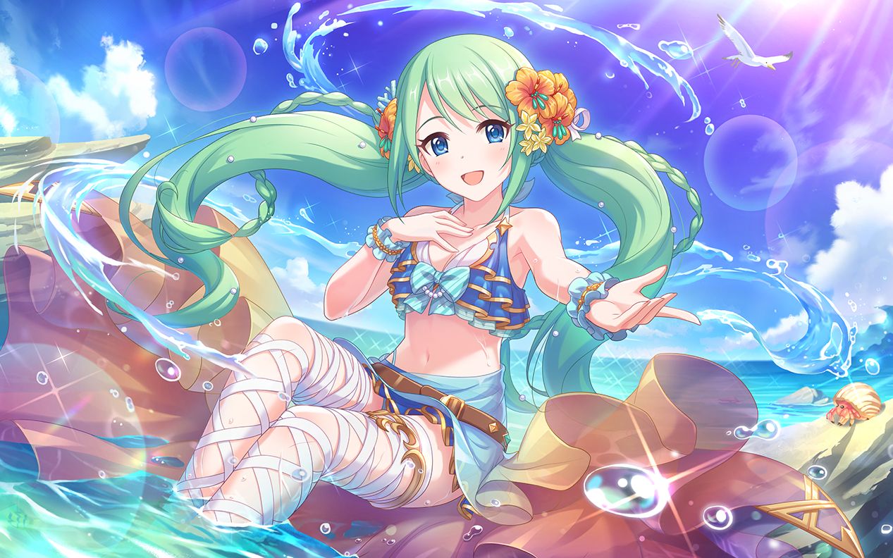 日服公主连结re:dive 3星夏日千歌抽卡实况