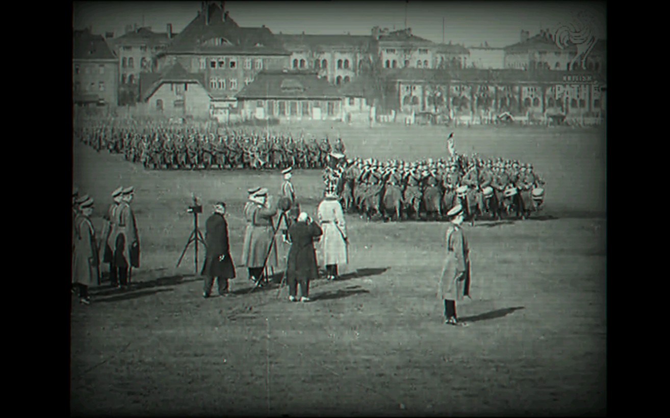 1931年兴登堡观看阅兵