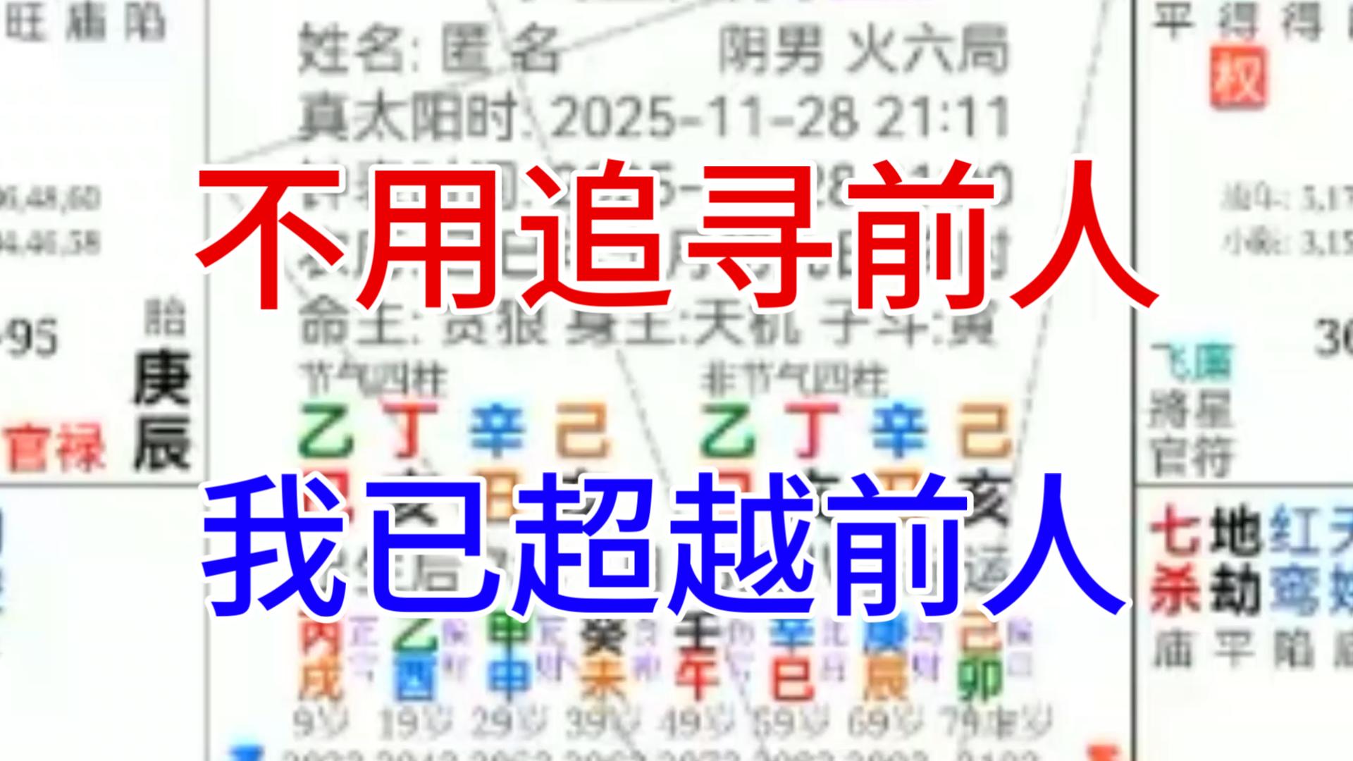 紫微斗数已超越前人第二节课程