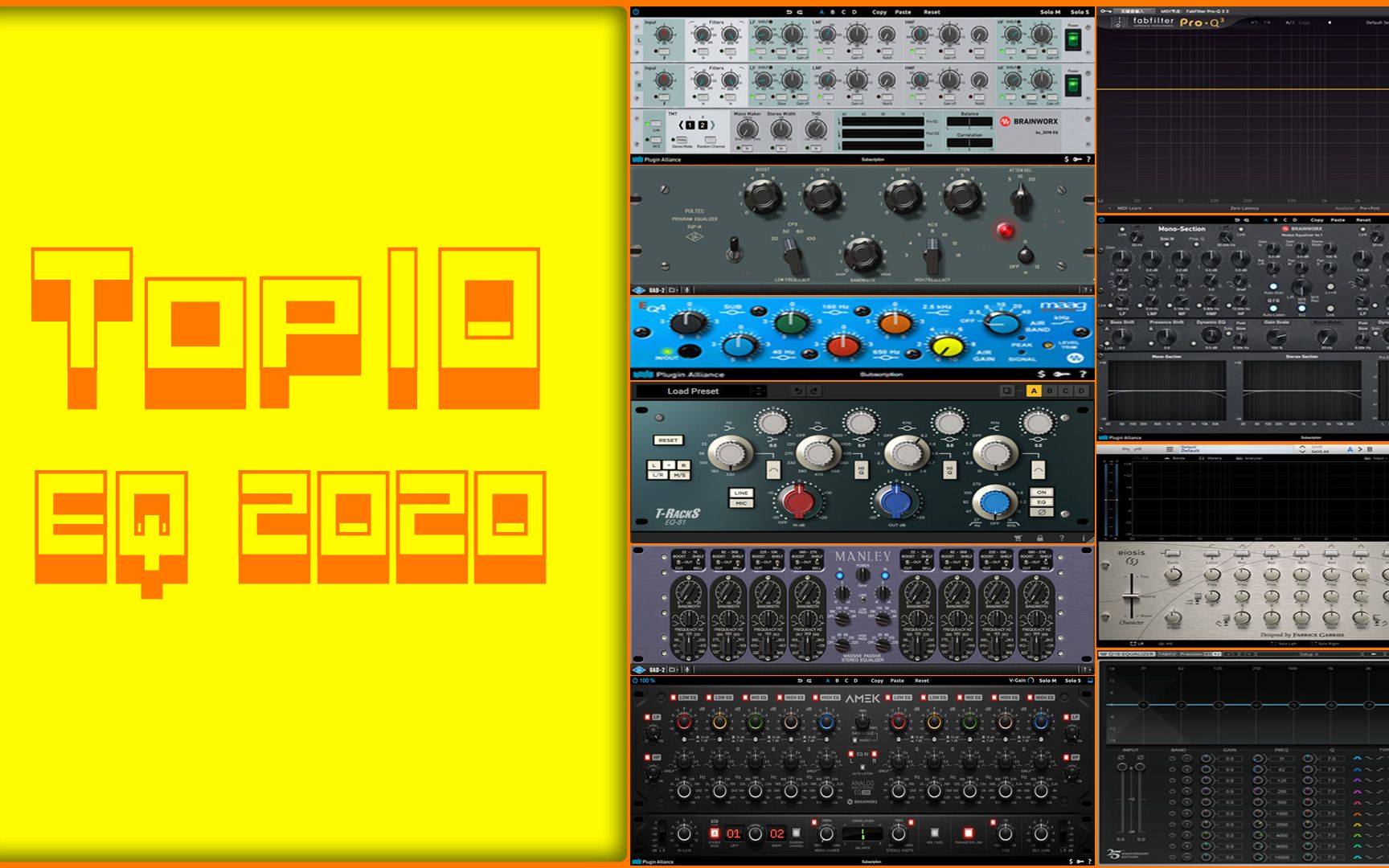 【TOP10】2020年必须具备的十款EQ均衡器排行榜哔哩哔哩bilibili