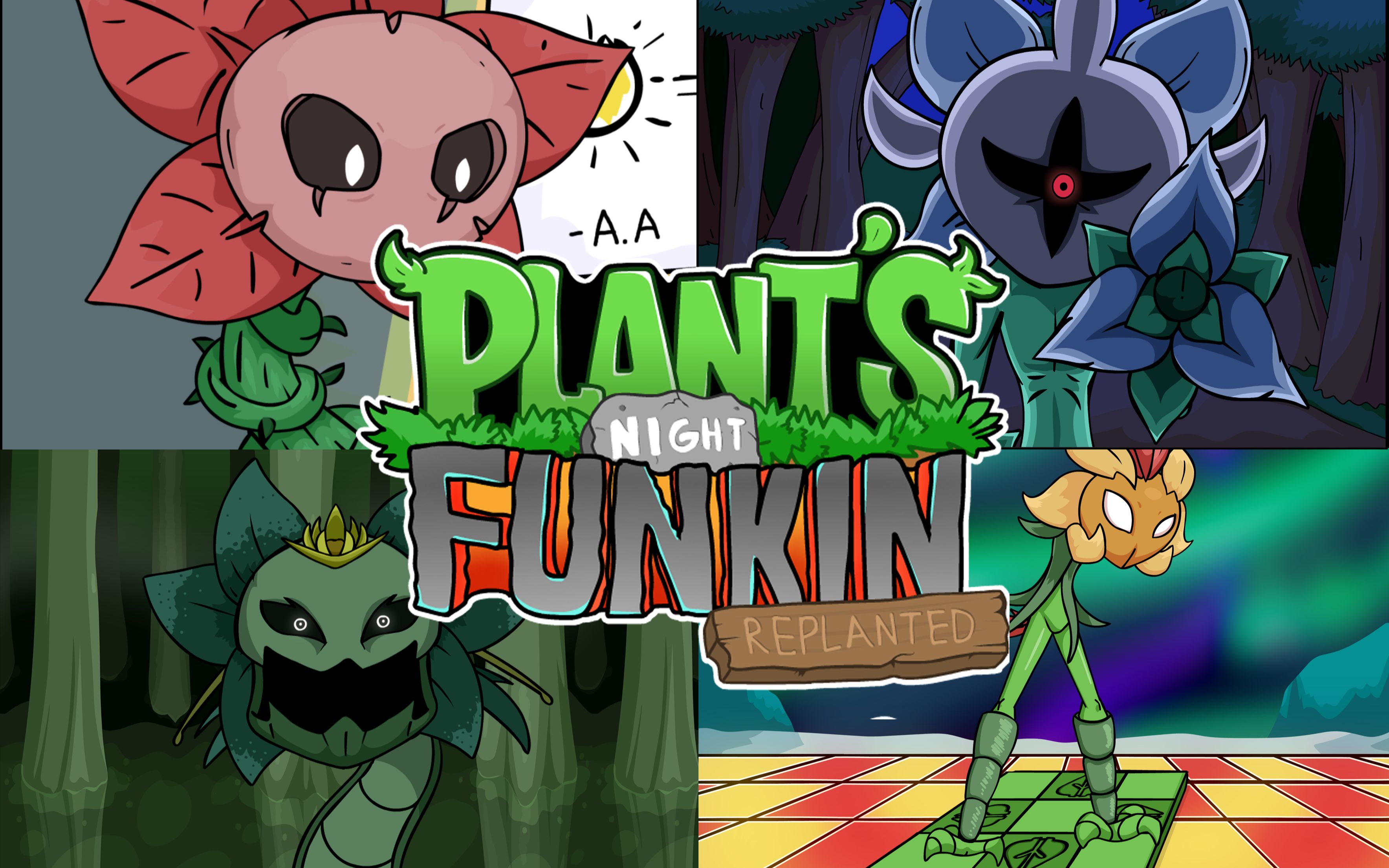 [图]Plant's Night Funkin Replanted 隐藏曲 GFC流程