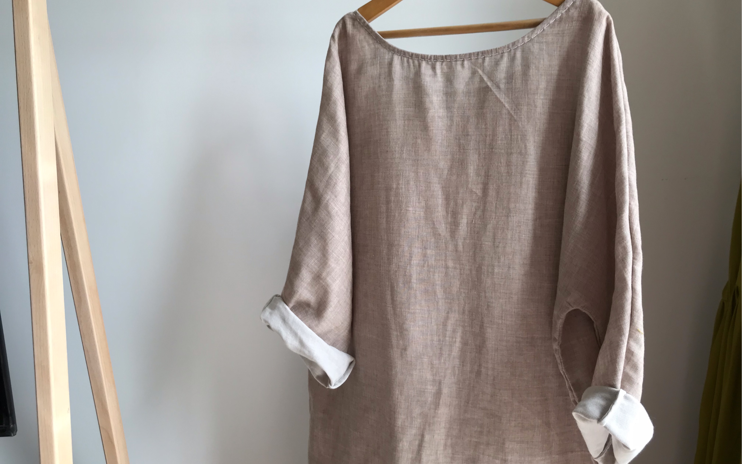 一件棉纱素袍的诞生