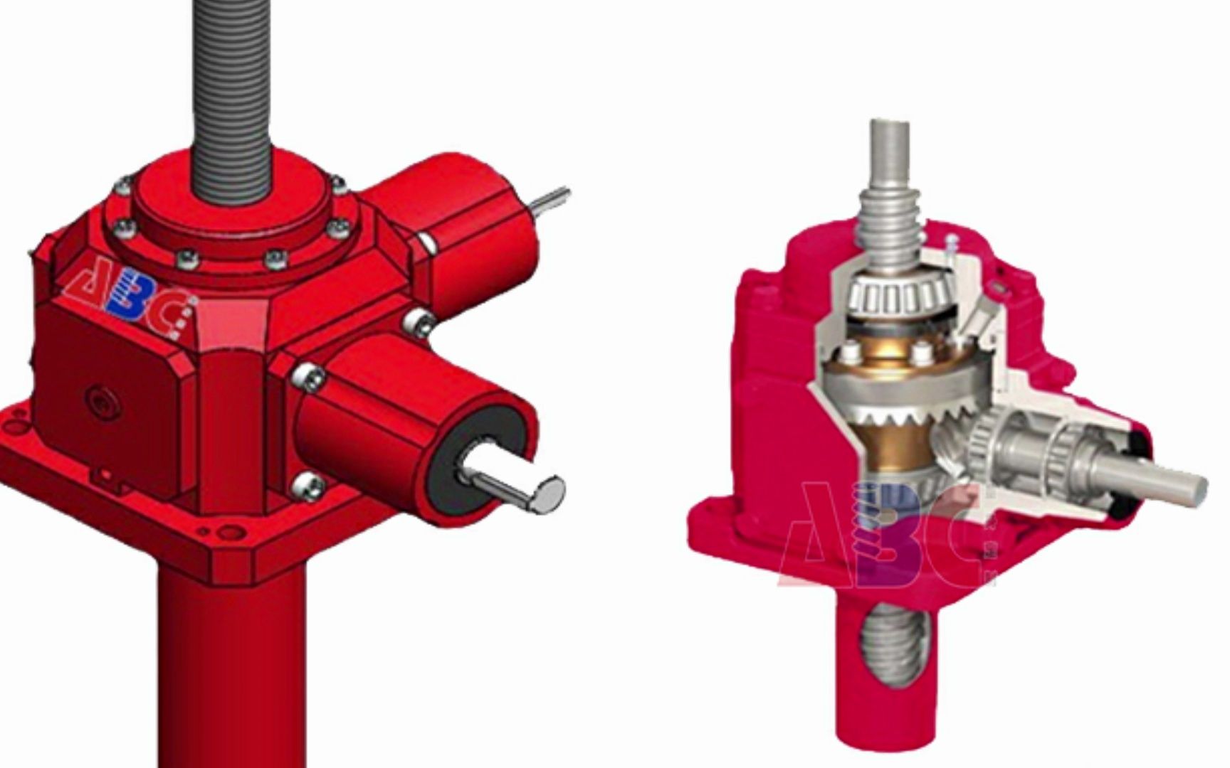 伞齿轮升降机速度快 精度高 输入锥齿轮安装形式有5(种)